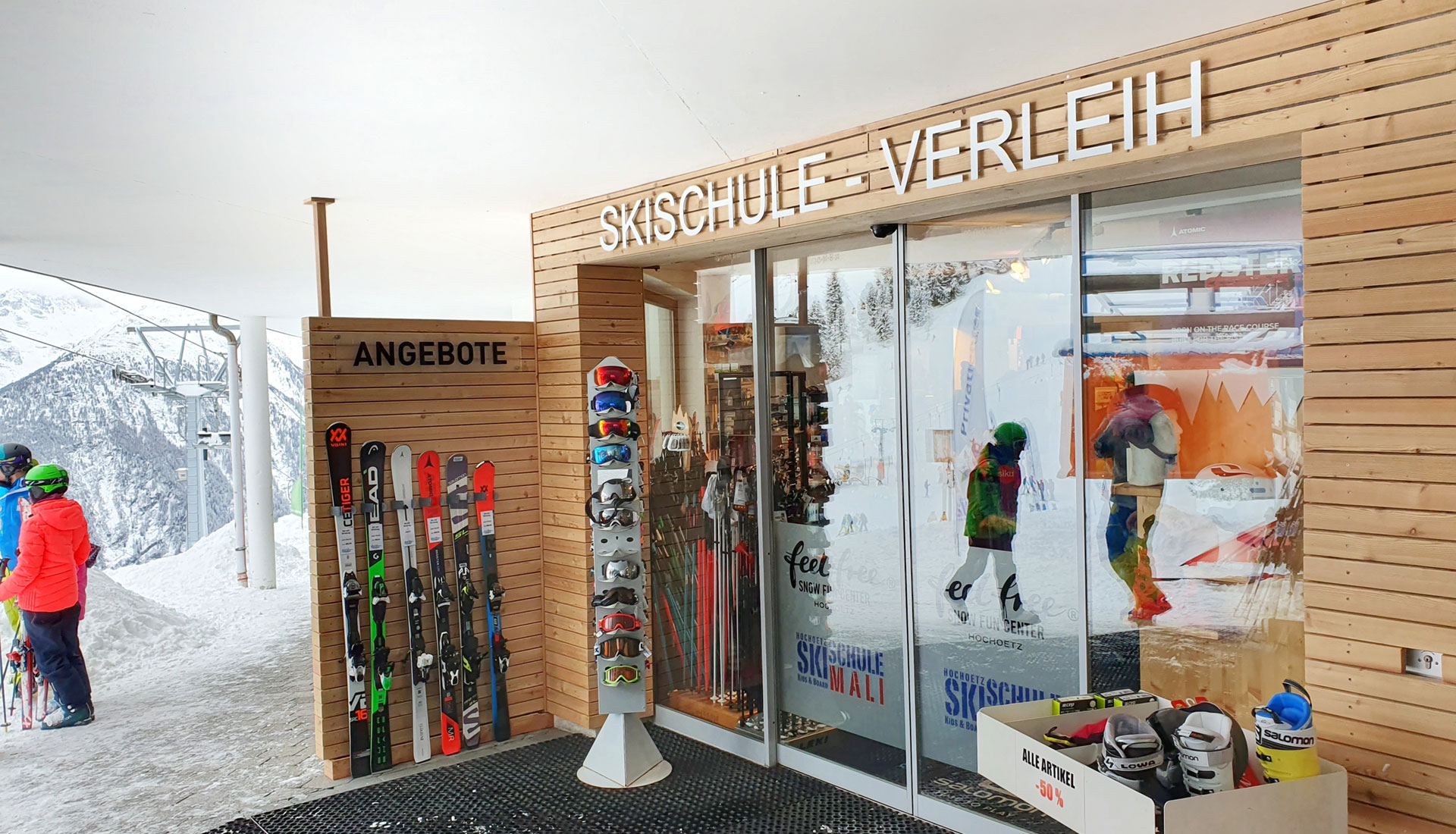 Wonderbaarlijk Specialiseren Vaardigheid Ski hire Ötz Hochoetz, ski rental and ski school Ötztal